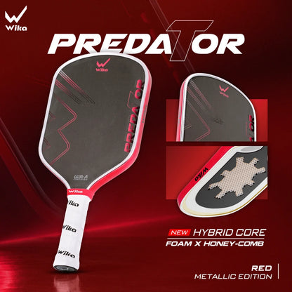 WIKA PREDATOR METALLIC RED 16MM